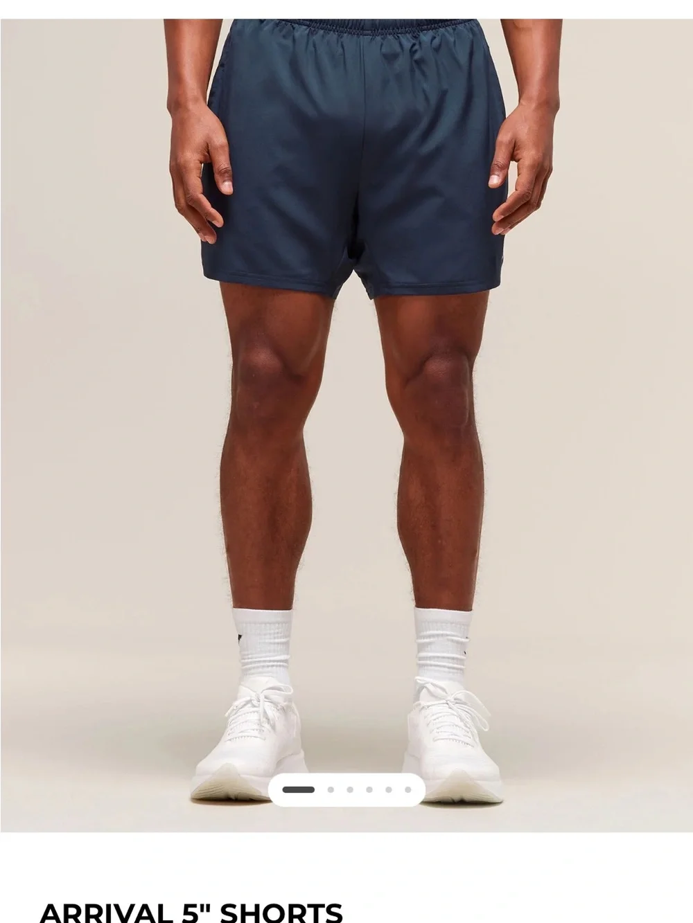 Gymshark Navy Blue Performance Training Shorts XS